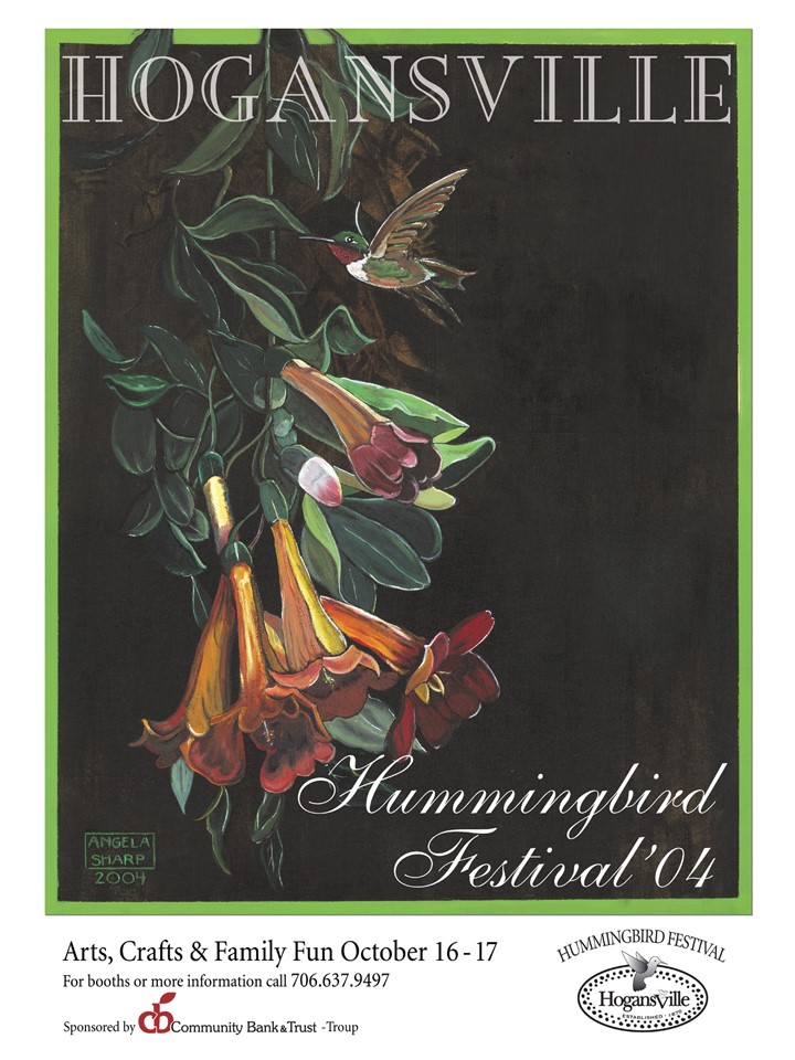 2004 Hummingbird Festival Poster