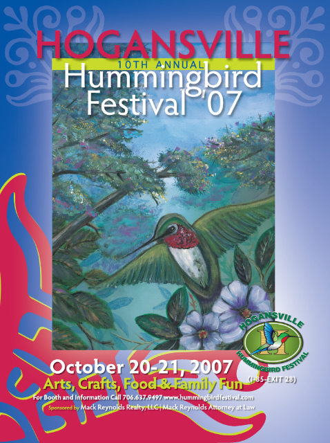 2007 Hummingbird Festival Poster