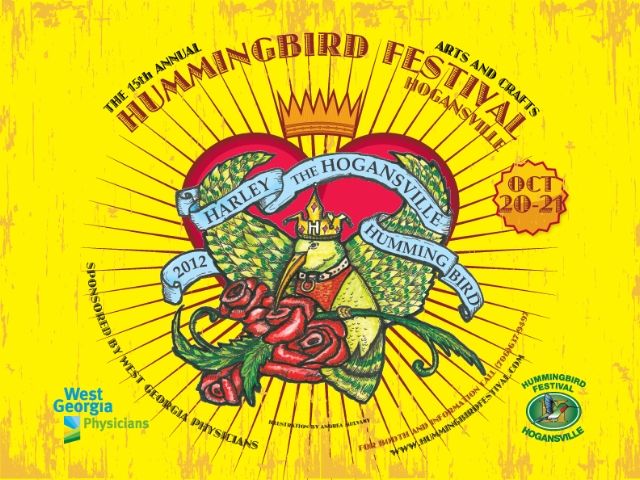 2012 Hummingbird Festival Poster