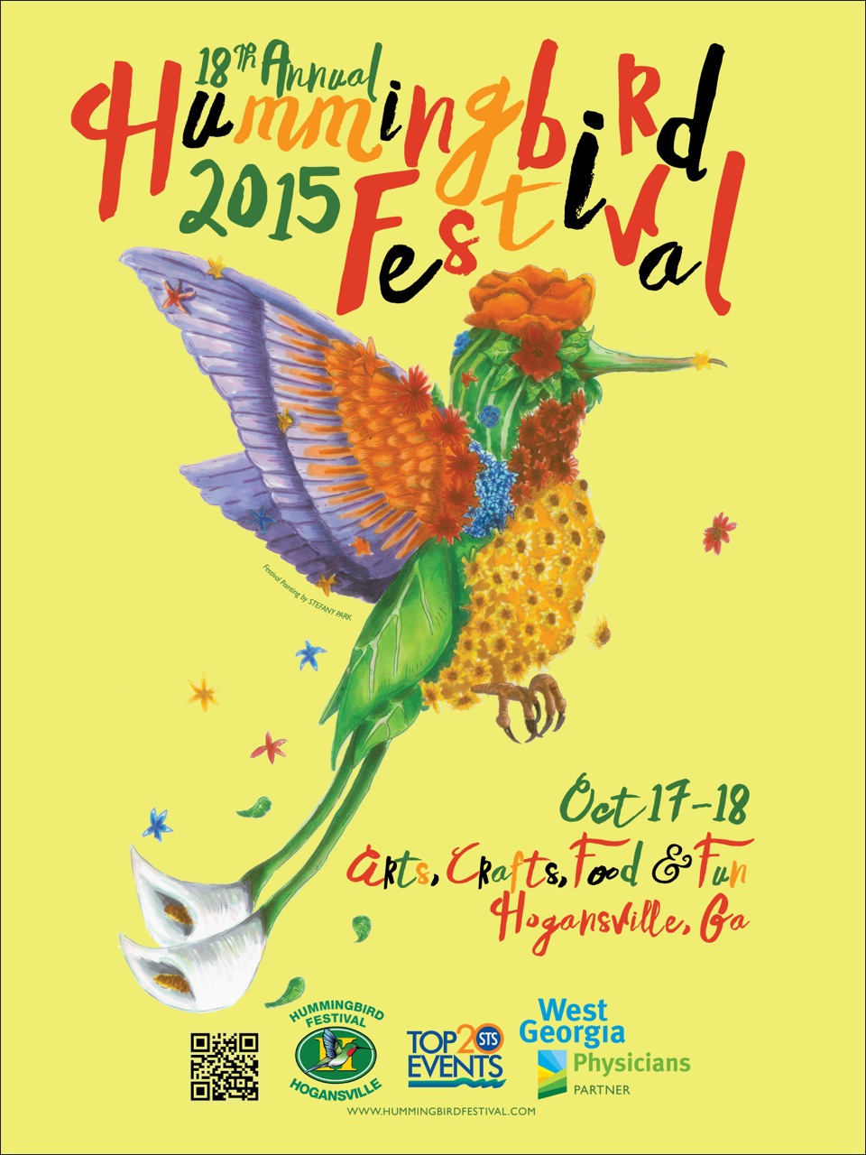 2015 Hummingbird Festival Poster